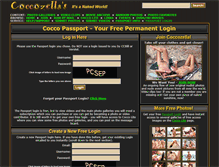 Tablet Screenshot of passport.coccozella.com